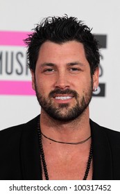 Maksim Chmerkovskiy At The 2010 American Music Awards Arrivals, Nokia Theater, Los Angeles, CA. 11-21-10