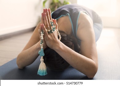 Mala Bead Yoga Namaste