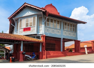 Malacca City, Malaysia - February 28th 2018: The Gallery Of Admiral Cheng Ho Is A Gallery Devoted To Zheng He Was A Chinese Mariner, Explorer And Diplomat During China's Early Ming Dynasty.