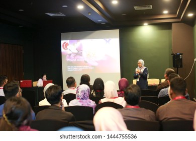 Malacca, Malaysia- 25 June 2019. A Participants Of 5th National Wound Care Conference 2019.