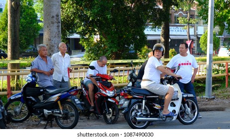 Malacca,Malaysia; 09/05/2018; Crowds Casting Their Votes For 14th Malaysian General Election In Malacca Malaysia On 09/05/2018. 