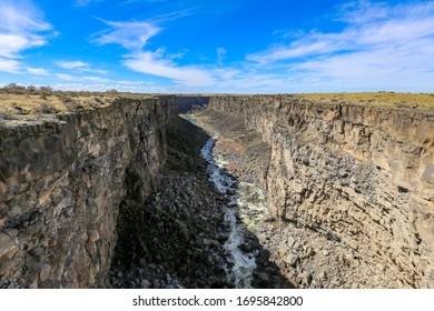 Malad River Canyon In Southern Idaho