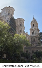 Malaga Cathedral From Cister Street, Malaga, Spain