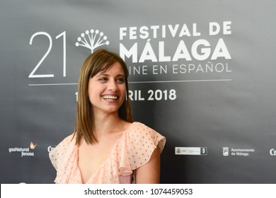 MALAGA, SPAIN - APRIL 19: Luis Tosar, Michelle Jenner And Dani De La Torre