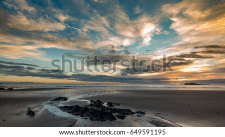 Malahide beach 