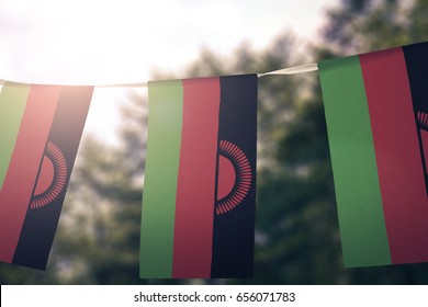 Malawi Flag Pennants