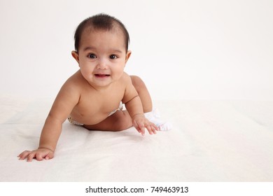 Malay Baby Girl Crawling Position Stock Photo 749463913 | Shutterstock