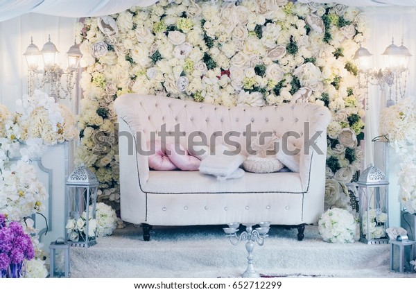 Malay Bridal Decoration On Wedding Day Stock Photo Edit Now