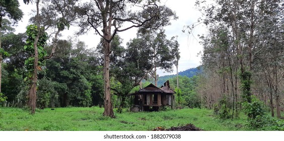 Malay Traditional House Abandoned In Malaysia