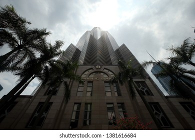 MALAYSIA 22 April 2019. Building Public Bank At Kuala Lumpur.