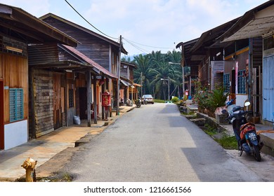 Jernäh, Malaysia. Circa 2016. The Famous Malaysian Village Of Jerneh.