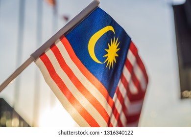 Malaysia Flag Known Jalur Gemilang Wave Stock Photo (Edit Now 