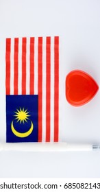 Malaysia Flag Known Jalur Gemilang Wave Stock Photo 685082143 ...