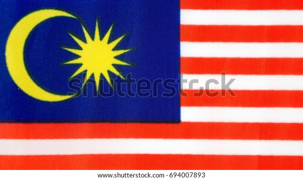 Malaysia Flag Known Jalur Gemilang Wave Stock Photo Edit Now 694007893