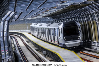 Malaysia MRT (Mass Rapid Transit) Train, A Transportation For Future Generation.