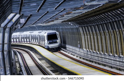 Malaysia MRT (Mass Rapid Transit) Train, A Transportation For Future Generation.