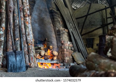 Malaysia Tradition Charcoal Kiln Factory