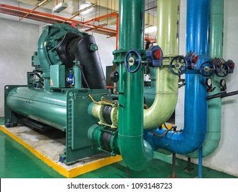 Malaysia,Kuala Lumpur, May 15 2018 - Chiller York Centrifugal Yt600t Ton