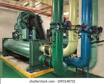 Malaysia,Kuala Lumpur, May 15 2018 - Chiller York Centrifugal Yt600t Ton