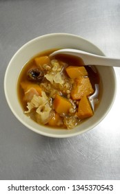 Malaysian Chinese Dessert Tong Sui Pumpkin Barley Snow Fungus