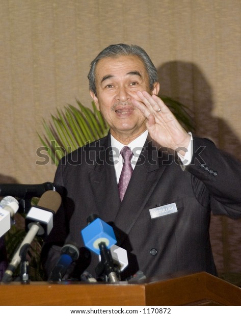Malaysian Prime Minister Acting Finance Minister Stock Photo Edit Now 1170872