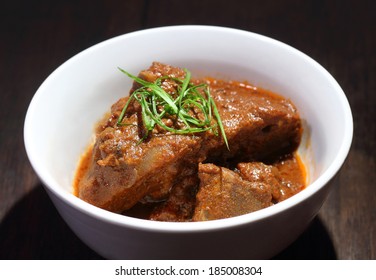 Malaysian style spicy meat dish