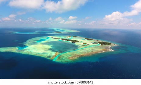 Maldives Aerial View