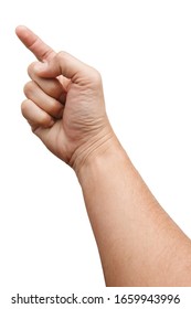 Male Asian hand gestures isolated over the white background. Grab with five fingers Action. Hook Pose. - Shutterstock ID 1659943996
