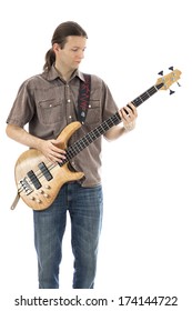 Male Bass Player  (Series With The Same Model Available)