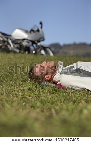 Similar – Image, Stock Photo ROAD CLOSED Environment