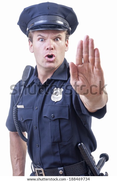 5621 Stop Police Man Stockfotos Bilder Und Fotografie Shutterstock