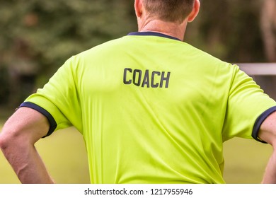 Male Coachs Back Coach Word Written Stock Photo 1217955946 | Shutterstock