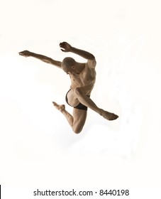 Male Dancer Jumping