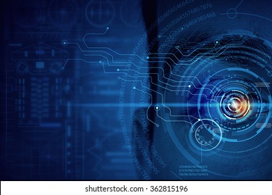 Male Digital Eye