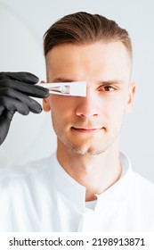 A Male Doctor In A Cosmetology Office