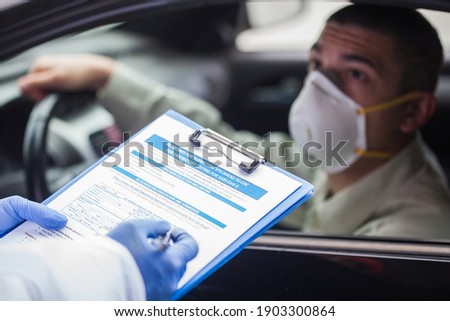 Similar – Image, Stock Photo Off through the center into the green