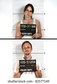 Male And Female Criminal Mug Shots