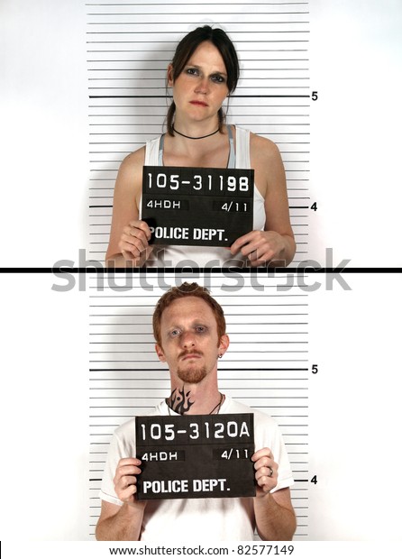 Male and Female Criminal\
Mug Shots