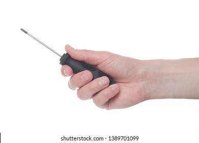 holding screwdriver