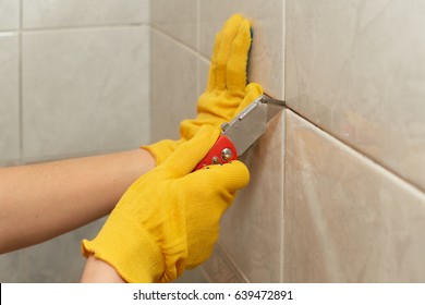 Grout Removing Images Stock Photos Vectors Shutterstock