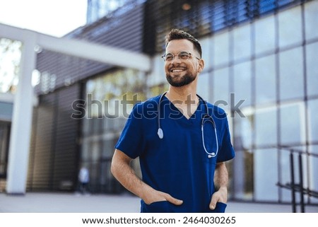 Similar – Image, Stock Photo Portrait , male