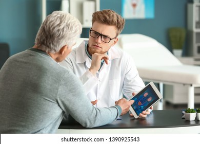 Male Patient At Urologist's Office