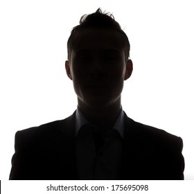 Male person silhouette