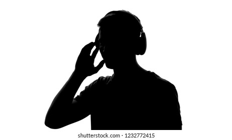 Headphones Silhouette Images, Stock Photos & Vectors | Shutterstock