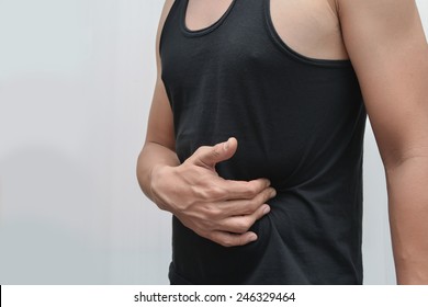 Male Spleen, Stomach Pain.