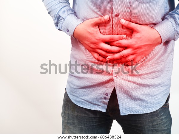 Male Stomachache Gastroenterologists Concept Healthcare Medicine Stock ...