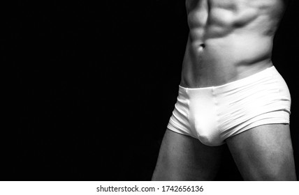 mens white underpants