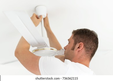 Ceiling Fan Install Images Stock Photos Vectors Shutterstock
