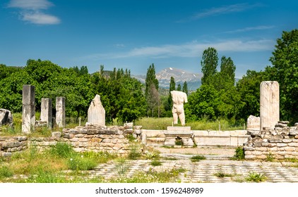 Male Torso Statue At Aphrodisias, UNESCO World Heritage In Turkey