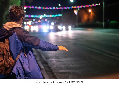 Hitch hiking blonde dp Hitch hiking blonde dp